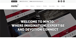 Desktop Screenshot of mintobranding.com